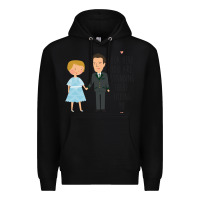 Black sound of music - loving me Premium Hoodie - DesignPulse
