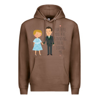 Chestnut sound of music - loving me Premium Hoodie - DesignPulse