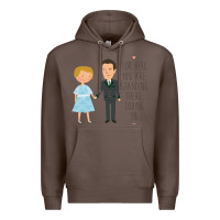 Coffee sound of music - loving me Premium Hoodie - DesignPulse