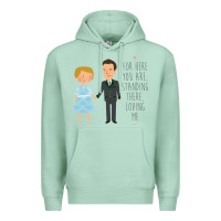 Seafoam sound of music - loving me Premium Hoodie - DesignPulse