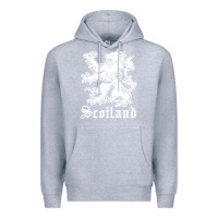 Heather Grey youth scotland Premium Hoodie - DesignPulse