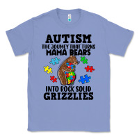 Colony Blue Autism grizzlies Classic Tee - FaDigitalArtStudio
