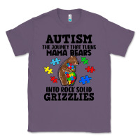 Lavender Autism grizzlies Classic Tee - FaDigitalArtStudio