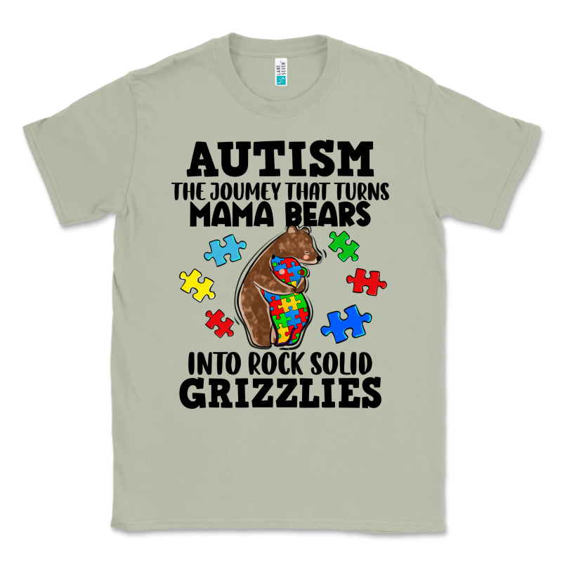 Autism Grizzlies Classic Tee by FaDigitalArtStudio | Teevron