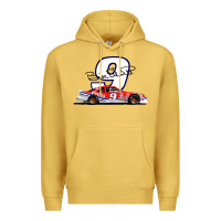Antique Gold Bill Elliott 1988 Winston Cup 9 Stock Car  Classic Premium Hoodie - DesignPulse