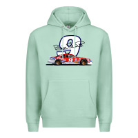 Seafoam Bill Elliott 1988 Winston Cup 9 Stock Car  Classic Premium Hoodie - DesignPulse