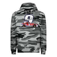 Slate Camo Bill Elliott 1988 Winston Cup 9 Stock Car  Classic Premium Hoodie - DesignPulse