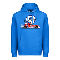 True Royal Bill Elliott 1988 Winston Cup 9 Stock Car  Classic Premium Hoodie - DesignPulse
