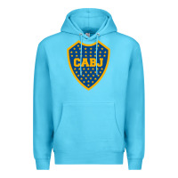 Ocean Blue Boca Juniors Premium Hoodie - DesignPulse