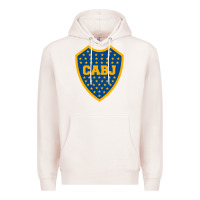 Pale Pink Boca Juniors Premium Hoodie - DesignPulse