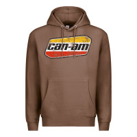 Chestnut CANAM Vintage Original ATV UTV off road Gift Long Sleeve Premium Hoodie - DesignPulse