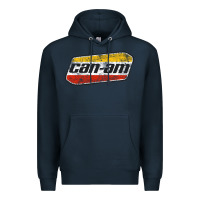 Navy CANAM Vintage Original ATV UTV off road Gift Long Sleeve Premium Hoodie - DesignPulse