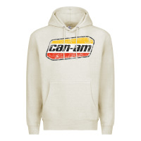 Oatmeal Heather CANAM Vintage Original ATV UTV off road Gift Long Sleeve Premium Hoodie - DesignPulse