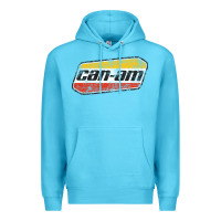 Ocean Blue CANAM Vintage Original ATV UTV off road Gift Long Sleeve Premium Hoodie - DesignPulse