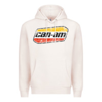 Pale Pink CANAM Vintage Original ATV UTV off road Gift Long Sleeve Premium Hoodie - DesignPulse
