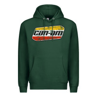 Sports Green CANAM Vintage Original ATV UTV off road Gift Long Sleeve Premium Hoodie - DesignPulse