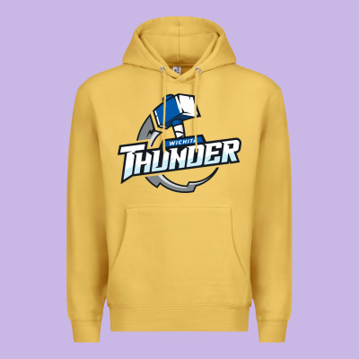 Wichita Thunder Premium Hoodie Designed By Designpulse