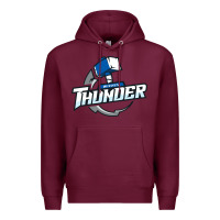 Burgundy wichita thunder Premium Hoodie - DesignPulse