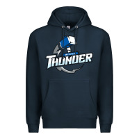 Navy wichita thunder Premium Hoodie - DesignPulse
