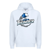 White wichita thunder Premium Hoodie - DesignPulse