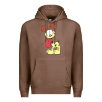 Chestnut odie the dog gift Premium Hoodie - DesignPulse