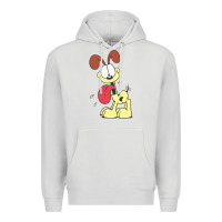 Dove Grey odie the dog gift Premium Hoodie - DesignPulse