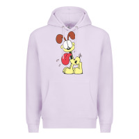 Lilac odie the dog gift Premium Hoodie - DesignPulse
