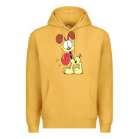 Mustard odie the dog gift Premium Hoodie - DesignPulse
