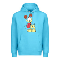 Ocean Blue odie the dog gift Premium Hoodie - DesignPulse