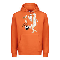Carrot funny halloween soccer ball Premium Hoodie - DesignPulse