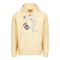 Pina Colada funny halloween soccer ball Premium Hoodie - DesignPulse