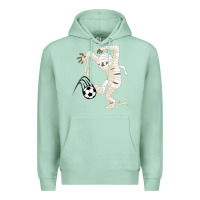 Seafoam funny halloween soccer ball Premium Hoodie - DesignPulse