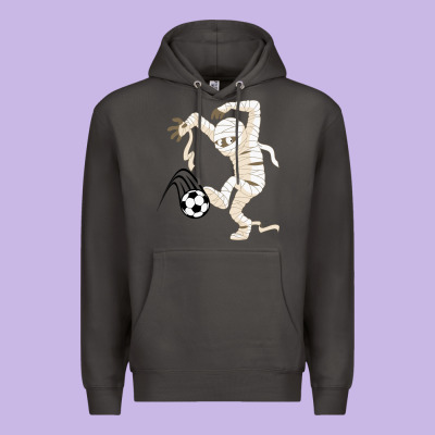 Funny Halloween Soccer Ball Premium Hoodie Designed By Designpulse