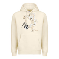 Tofu funny halloween soccer ball Premium Hoodie - DesignPulse