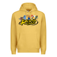 Antique Gold awa na awa ni clubs Premium Hoodie - DesignPulse