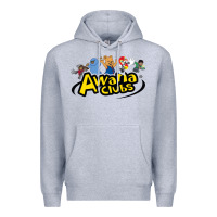 Heather Grey awa na awa ni clubs Premium Hoodie - DesignPulse