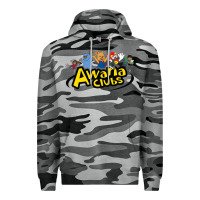 Slate Camo awa na awa ni clubs Premium Hoodie - DesignPulse