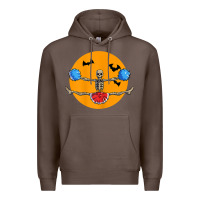 Coffee cheerleading skeleton halloween cheer skeleton cheerleader t shirt Premium Hoodie - DesignPulse