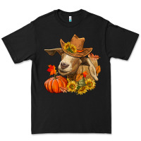 Black fall goat Premium Tee - LillyAllenDesigns