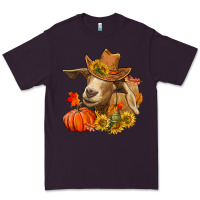 Plum fall goat Premium Tee - LillyAllenDesigns