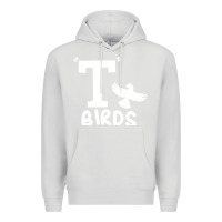 Dove Grey t birds greaser thunderbirds 1970s t birds pullover hoodie Premium Hoodie - DesignPulse