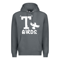 Rock t birds greaser thunderbirds 1970s t birds pullover hoodie Premium Hoodie - DesignPulse