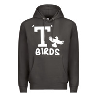 Smoke t birds greaser thunderbirds 1970s t birds pullover hoodie Premium Hoodie - DesignPulse