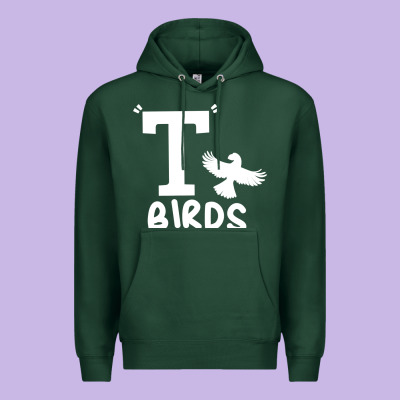 T Birds Greaser Thunderbirds 1970s T Birds Pullover Hoodie Premium Hoodie Designed By Designpulse