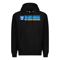 Black Royal Caribbean International Premium Hoodie - DesignPulse