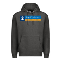 Charcoal Heather Royal Caribbean International Premium Hoodie - DesignPulse