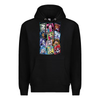 Black monster high character Premium Hoodie - DesignPulse