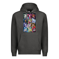Charcoal Heather monster high character Premium Hoodie - DesignPulse