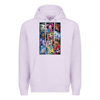 Lilac monster high character Premium Hoodie - DesignPulse