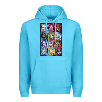 Ocean Blue monster high character Premium Hoodie - DesignPulse